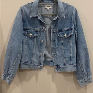 AGOLDE balloon sleeve jean jacket M